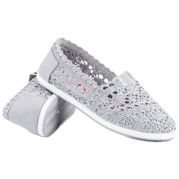 Balerinke od sive čipke siva 2