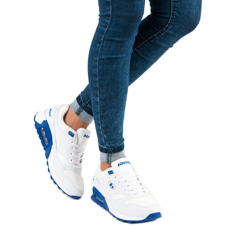 Hasby Bijele vezane sportske cipele bijela 2