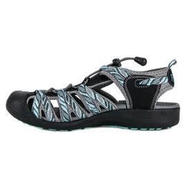 American Club Zatvorene američke sandale siva 1