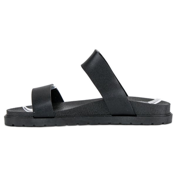 Ženske crne papuče crno 2