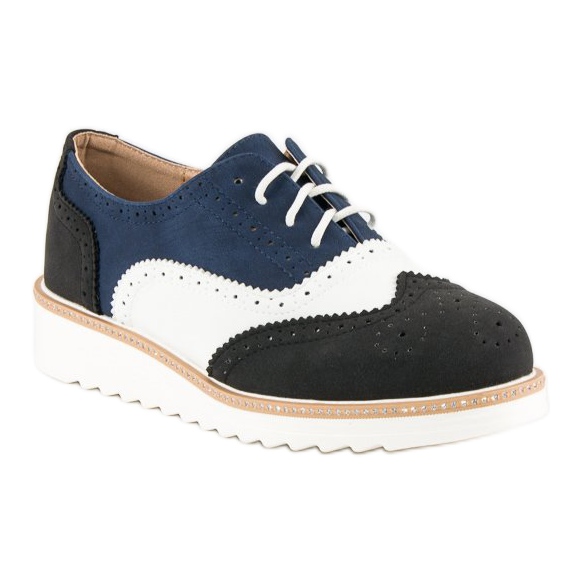 Vezane ženske cipele crna 1