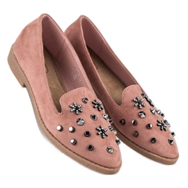 Ružičasti lordovi s rhinestones ružičasta 1