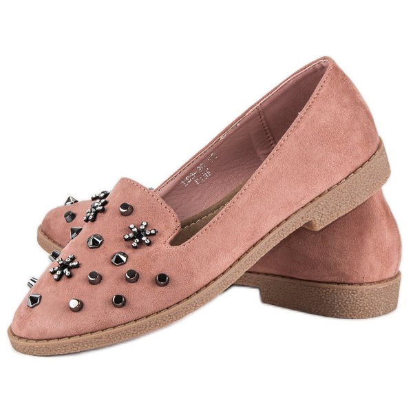 Ružičasti lordovi s rhinestones ružičasta 2