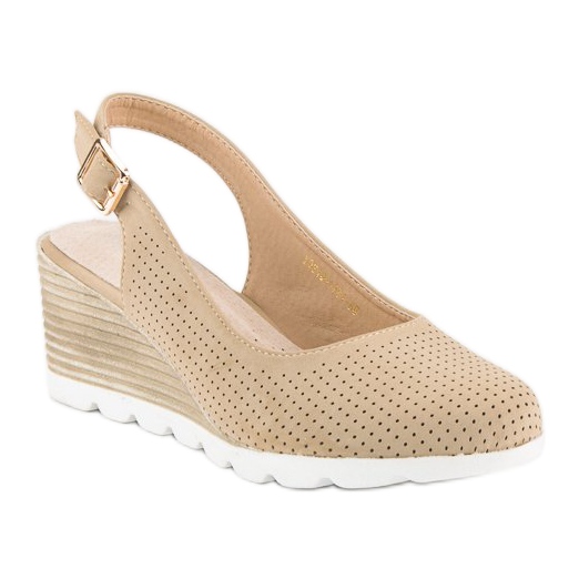 Ažur vinceza pumpice smeđa 1