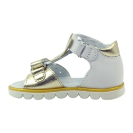 Bartek sandalki aplikacija zec fleksibilan 31491 bijelo/zlato bijela 2