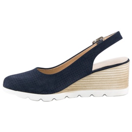 Ažur vinceza pumpice plava 1