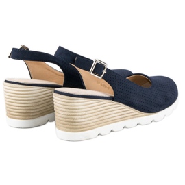 Ažur vinceza pumpice plava 2