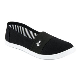 McKey Crne slip-on tenisice crna 1