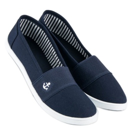McKey Mornarskoplave slip-on tenisice plava 1