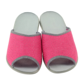 Befado ženske cipele papuče 254d088 papuče siva ružičasta 4