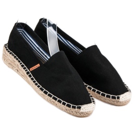 McKey Udobne crne espadrile crna 1