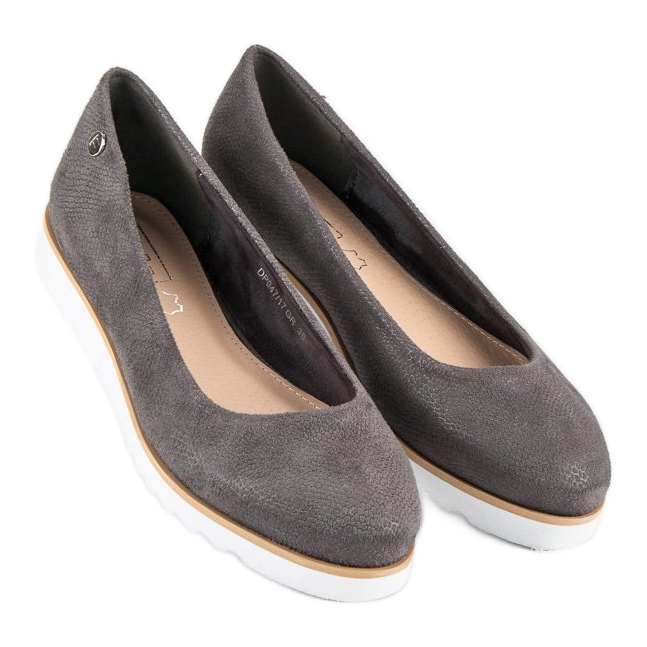 Filippo Balerinke sa zmijskim printom siva 1