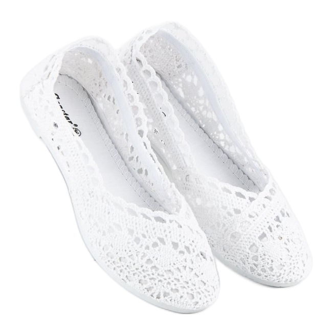 Seastar Balerinke od bijele čipke bijela 1