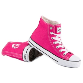 Andy Z Klasične tenisice iznad gležnja ružičasta 1