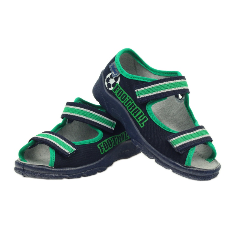 Sandale za dječake Befado 969x078 tamnoplave zelena mornarsko plava 3