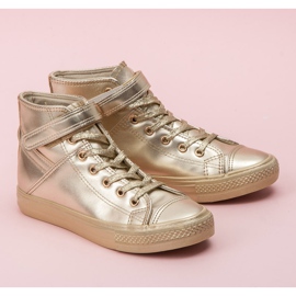 Seastar Visoke tenisice na vezanje žuta boja 1