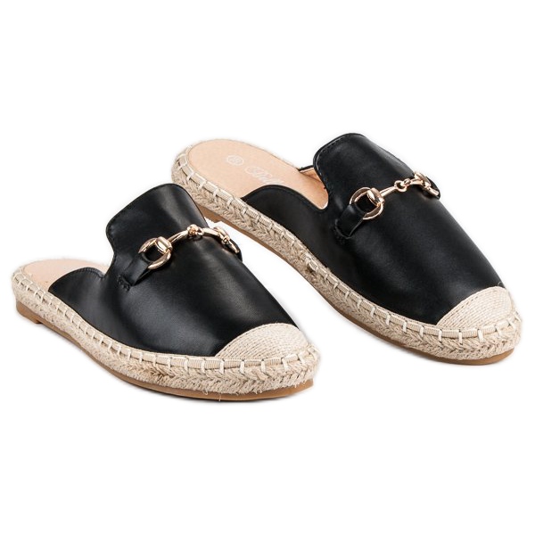 Crne espadrile japanke crna 1