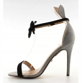 Sandale na iglu sa ušima ZJ-15P Siva crno 2