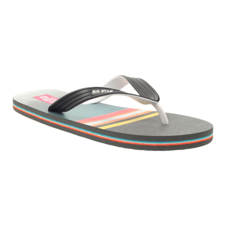 Big Star Muški flip -flip -flops 174410 crni crna 1