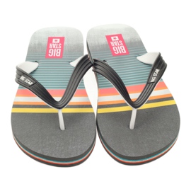 Big Star Muški flip -flip -flops 174410 crni crna 3