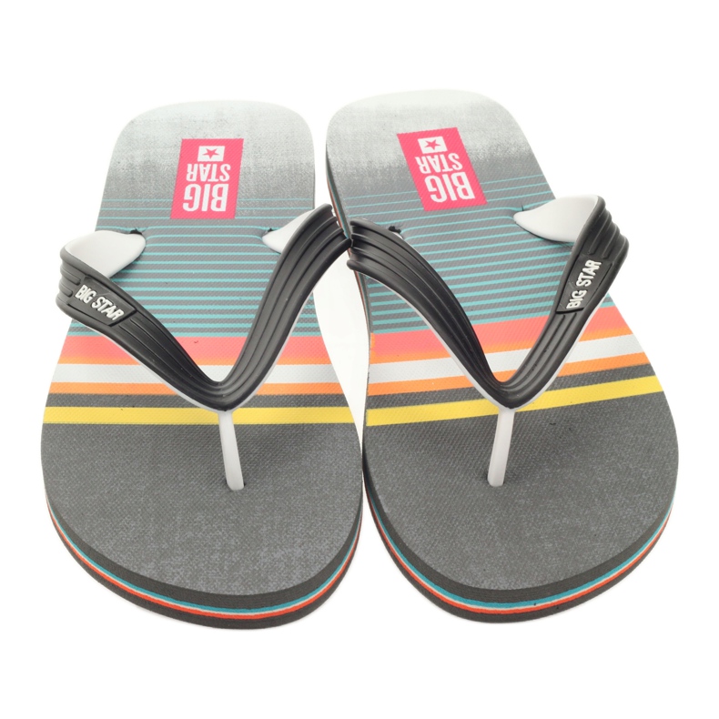 Big Star Muški flip -flip -flops 174410 crni crno 3