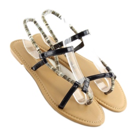 Crne sandale 5130 crne crna 2