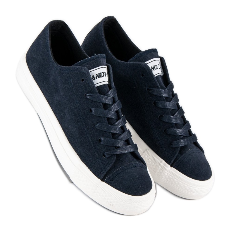 Andy Z Tenisice na vezicu od antilopa plava 1