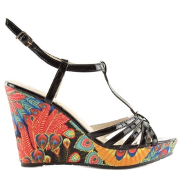 Crne crne sandale BL201 crne crna 1