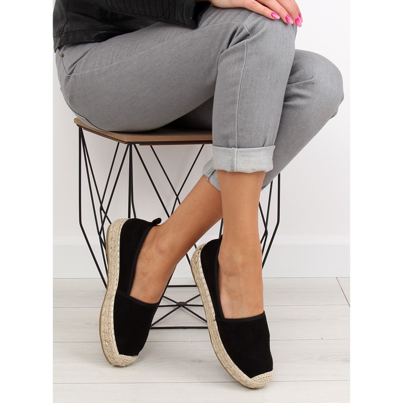 Crne ženske espadrile BB10P crne crna 1
