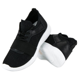 Crne slip-on cipele crna 2