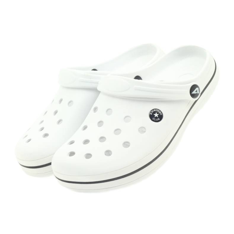 American Club Kroks klobase bijele sandale bijela 4