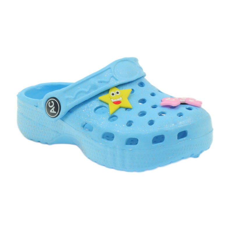 American Club Američke plave heklane papuče plava 1