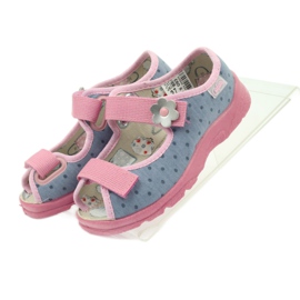 Sandale za dječake Befado 969x093 sive siva ružičasta 4