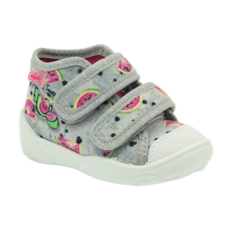 Tenisice papuče u Befado sivim lubenicama siva zelena ružičasta 1