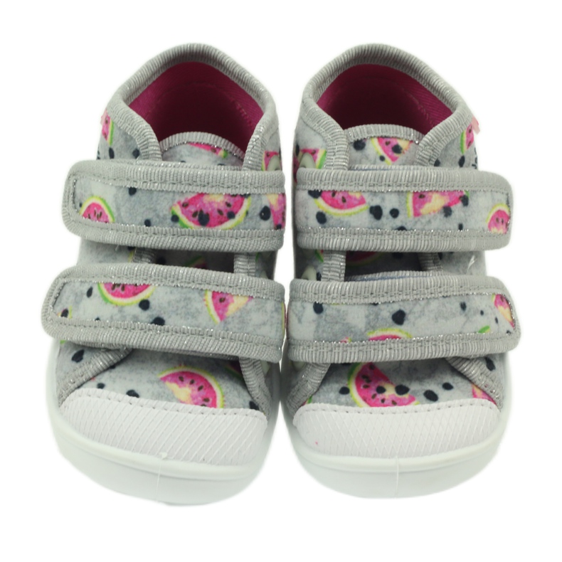 Tenisice papuče u Befado sivim lubenicama siva zelena ružičasta 3