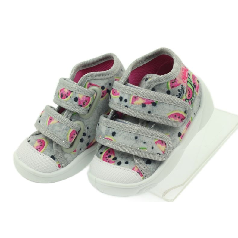 Tenisice papuče u Befado sivim lubenicama siva zelena ružičasta 4