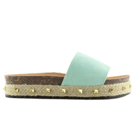 Mint espadrile LS51 LT.ZELENE zelena 1