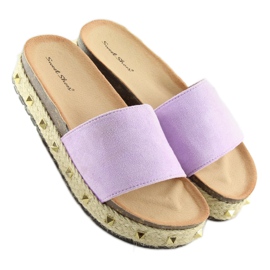 Ljubičaste espadrile LS51 L.PURPLE papuče ljubičasta 2