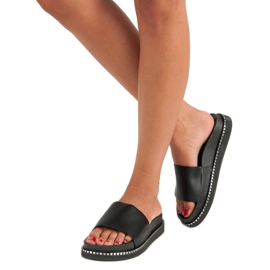 Bestelle Ženske crne papuče crno 1