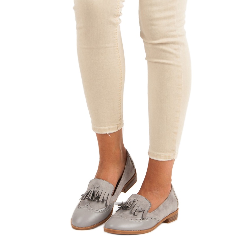 SDS Mokasine s resama siva 1