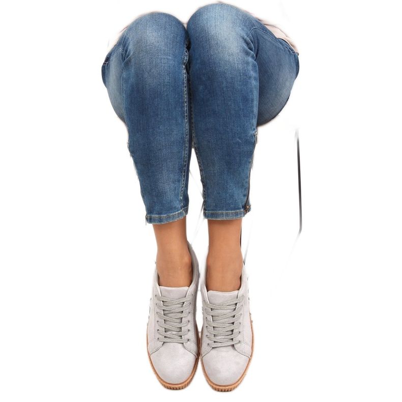 Creepers na gumenom potplatu K-95 LT siva 2