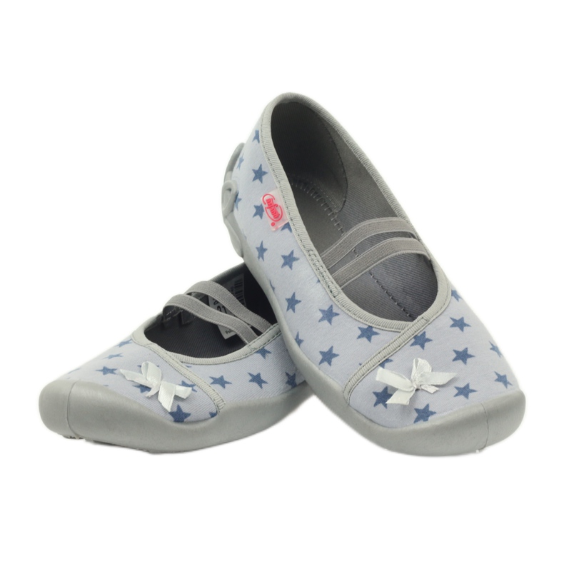 Sive papuče Befado 116y230 raznobojna siva 4