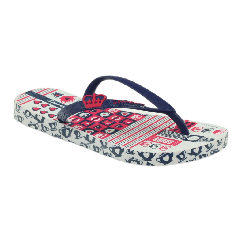 Mornarsko plavi flip -flops s uzorcima vode ipanema 81640 mornarsko plava 1