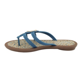 Rider Japanke, dječje japanke sa vodenim cvijetom, Grendha, plave plava 2