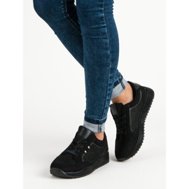 Mckeylor Crno zavezane sportske cipele crna 2