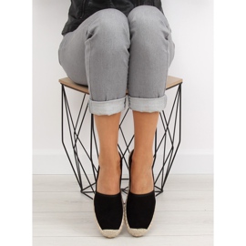 Crne ženske espadrile BB10P crne crno 2