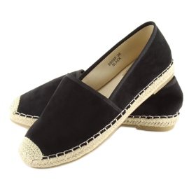 Klasične BB05P crne espadrile crno 2