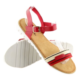 Crvene ženske sandale S25 crvene crvena 2