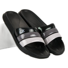 American Club Američke papuče za bazen crna 2