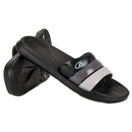 American Club Američke papuče za bazen crno 1